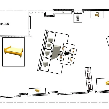Lejlighed Ampio Open Space In Centro Storico *