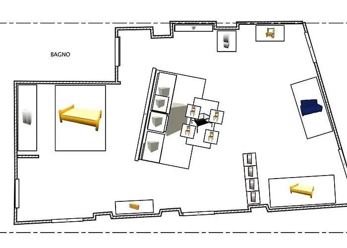 Apartmán Ampio Open Space In Centro Storico *